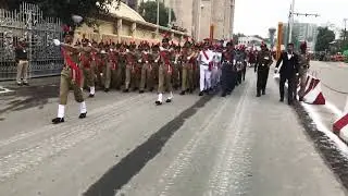NCC SD cadet contingent on republic day pared Lucknow