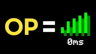 Why low ping is op