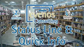 Configuring iDempiere 2.1 - Configurable Status Line and Quick Info Widgets