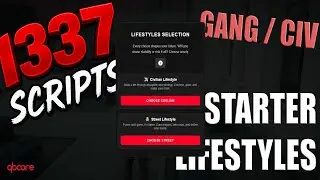 [QB] Starter Pack Lifestyles | [AFFORDABLE FIVEM SCRIPT] [Civilian Lifestyles / Gang Lifestyles]