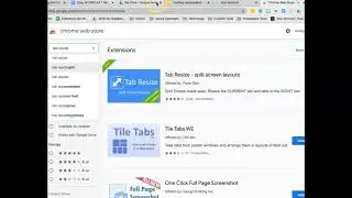 Tab Resize Chrome