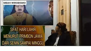 KEISTIMEWAAN SETIAP HARI KELAHIRAN/WETON