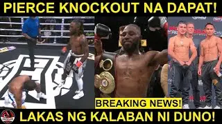 BREAKING: Elijah Pierce NA-ISAHAN ng Referee sa LABAN! | Romero Duno LAKAS Kalaban bukas!