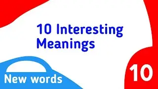 10 Interesting Words with Hindi Meaning | New words