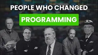 Tech Innovators who changed Programming forever!