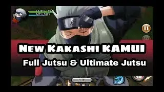 Gameplay New Kakashi Kamui Full Jutsu & Ultimate Jutsu - Naruto x Boruto Ninja Voltage