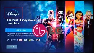 LG Smart TV  - Install Disney+ app