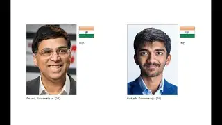 Anand Viswanathan vs Gukesh Dommaraju , 09107.2023(0 -1)