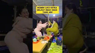 momen lucu ketika emak-emak gemoy adu goyangan bikin ngakak ‼️ 