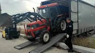 Японский трактор Kubota GL-470 отправка до Клиента