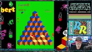 Q*Bert by Gottlieb [1982] (Arcade/MiSTer) | Sprite Castle Plays
