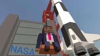 Я решил отыграть Nasa.И почти вышло.Ссб2,Simple sandbox 2.
