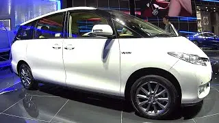 2016, 2017 Toyota Previa Estima VAN, Redesigned Toyota Previa 2016, 2017 launched On The Beijing