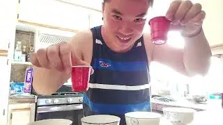 TDS meter testing drinking water quality