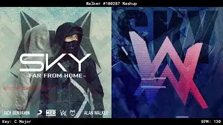 Sky ✘ Far From Home (Mashup) - Alan Walker, Alex Skrindo & Jack Benjamin