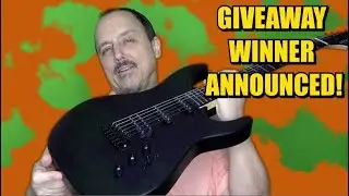 GUITAR GIVEAWAY WINNER