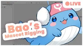 🔴 rigging Bao's mascot! | language: 🇵🇭 🇬🇧