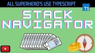 Stacknavigator & Typescript with Expo [2021]