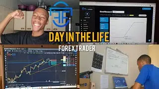 Day In The Life Of A Beginner Forex Trader (TRADING A $100K PROPFIRM CHALLENGE ACCOUNT, FIRST TIME)