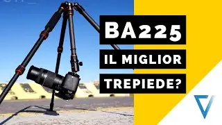 Treppiedi da viaggio BA225 in fibra di carbonio di K&F Concept