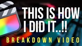 How i did this animation in my Showreel ? | Breakdown Video |  BTS | Sujith Rajendran