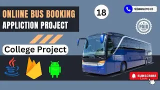 P-18 bus booking app android studio | bus ticket booking app android studio | bus ticket booking app