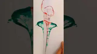 Thread Art Flower Design🌷🌻#shorts #flower #art