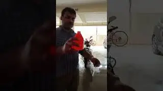 High pressure wash from woscher for bajaj disover bike
