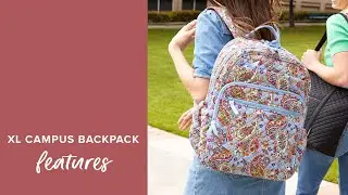 XL CAMPUS BACKPACK - PROVENCE PAISLEY | VERA BRADLEY