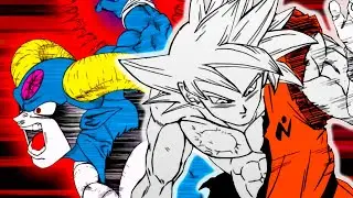 Goku Ultra Instinct Vs Moro Full Power Fan Animation Dragon Ball Super | Manga Animation | Edit MMV