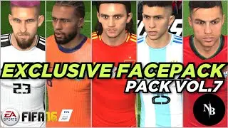 EXCLUSIVE FACEPACK VOL.7 FIFA 16 MOBILE