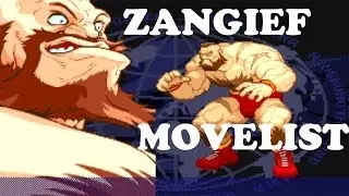 Street Fighter Alpha 3 - Zangief Move List