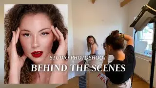 Behind the Scenes – Studio Photoshoot