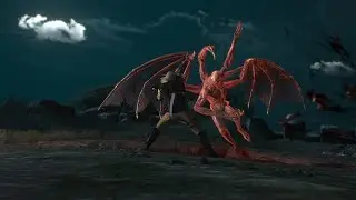The Witcher 3: Detlaff Boss Fight (Death March, No Quen/Potions)