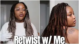 Cut, Color, & Retwisting My Locs