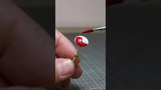 Tiny Fly Agaric Diorama- Amanita Muscaria 🍄 🍄 🍄 #tinythings #diorama #miniature #mushroom