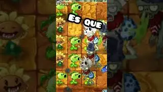 Jugando PvZ pero SOLO con plantas LANZAGUISANTES🤑 
