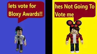 When a Gamer Has To Vote In Bloxy Awards | Roblox Animated Series