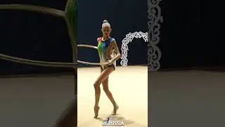 A girl from the Olympic Reserve School in rhythmic gymnastics #shorts