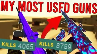 my MOST USED GUNS in phantom forces!