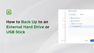 UGREEN NASync Tutorial Series - How to Back Up to an External Hard Drive or USB Stick