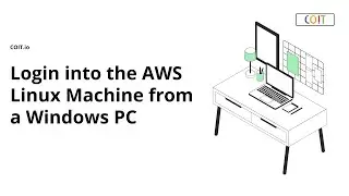 Login into the AWS Linux Machine from a Windows PC | COIT