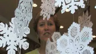 Inspirational Snowflakes!  Shari Hiller shows a variety of fun snowflakes.