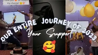 Our Lovely Journey Of 2023🥰😇🥰 @njrtvlogs03699#journey