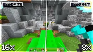 8x8 Pack Boosts Your FPS MINECRAFT BEDWARS