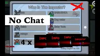 Among Us, aber ohne Chat - 4 mal Imposter hintereinander!! - Among Us Deutsch