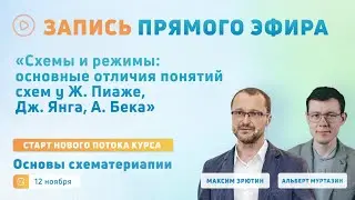 ТЕОРИЯ КПТ | Схемы и режимы: основные отличия понятий схем у Ж. Пиаже, Дж. Янга, А. Бека