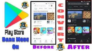 Enable Google Play Store DARK MODE on Android