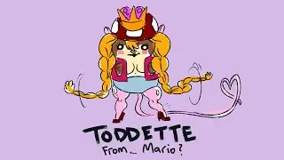 Toddette (from Mario) | Drawfee Aftershow Stream Archive | 10/28/2019