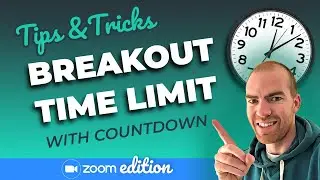 How to set Breakout Time Limit in Zoom | Tips & Tricks